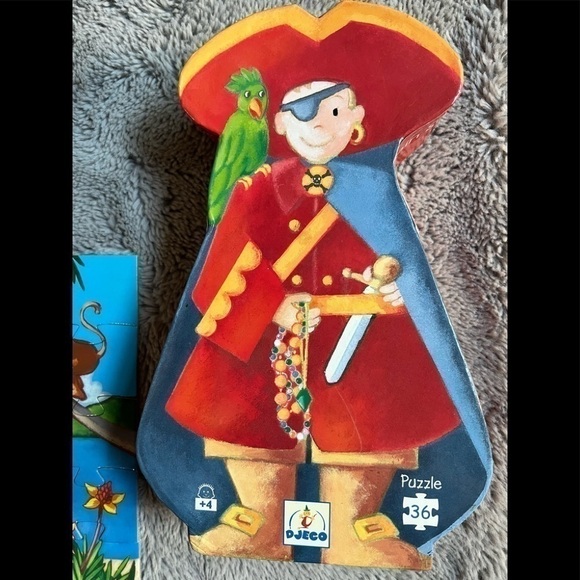 𝅺djeco Quality Young Child’s Pirate Puzzle, 36 Pieces - Picture 3 of 6